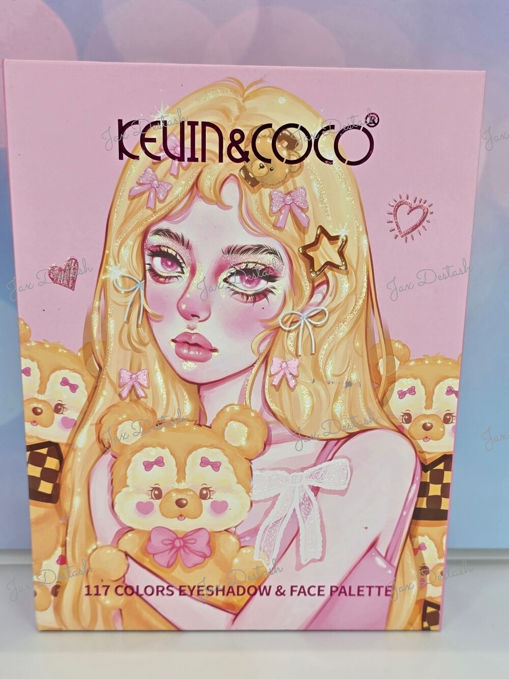 Kevin & Coco 117-Color Eyeshadow & Face Palette
